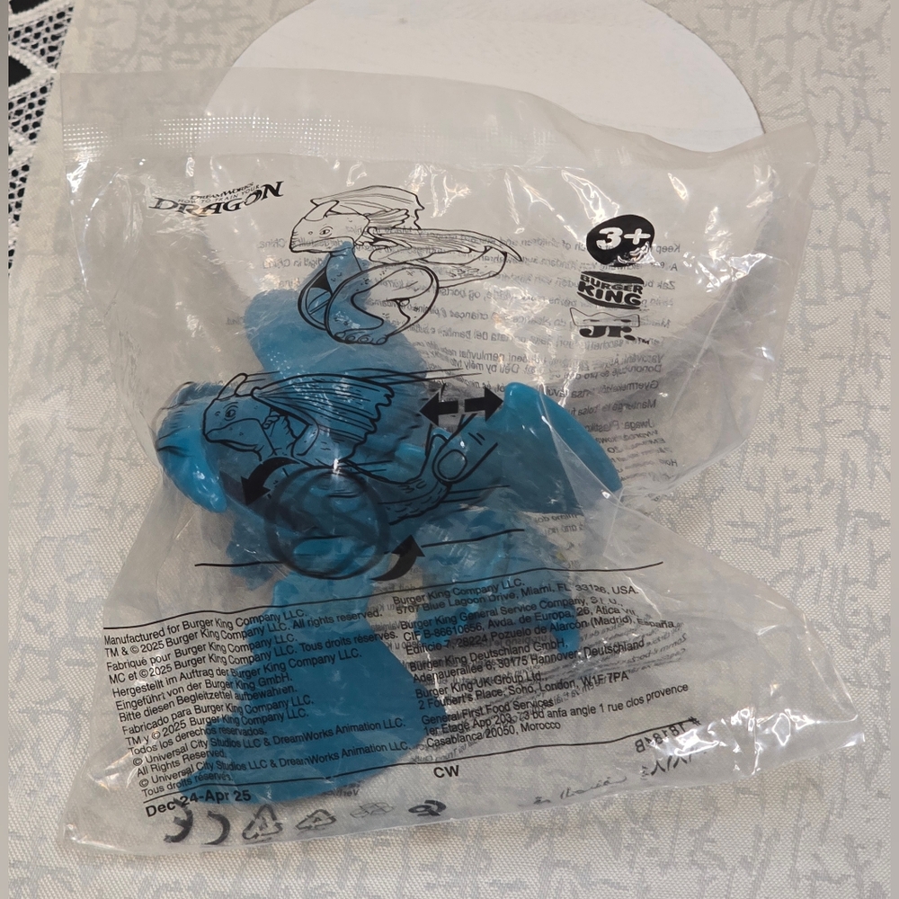 Stormfly- How To Train YOUR Dragon - Burger King Happy Meal Toy [ Read Details ]